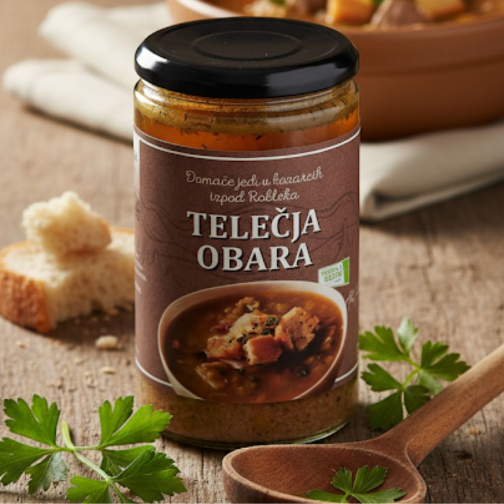 Veal Stew  –  Telečja obara (SLO)  Delicious traditional meal – no additives, just real taste.
